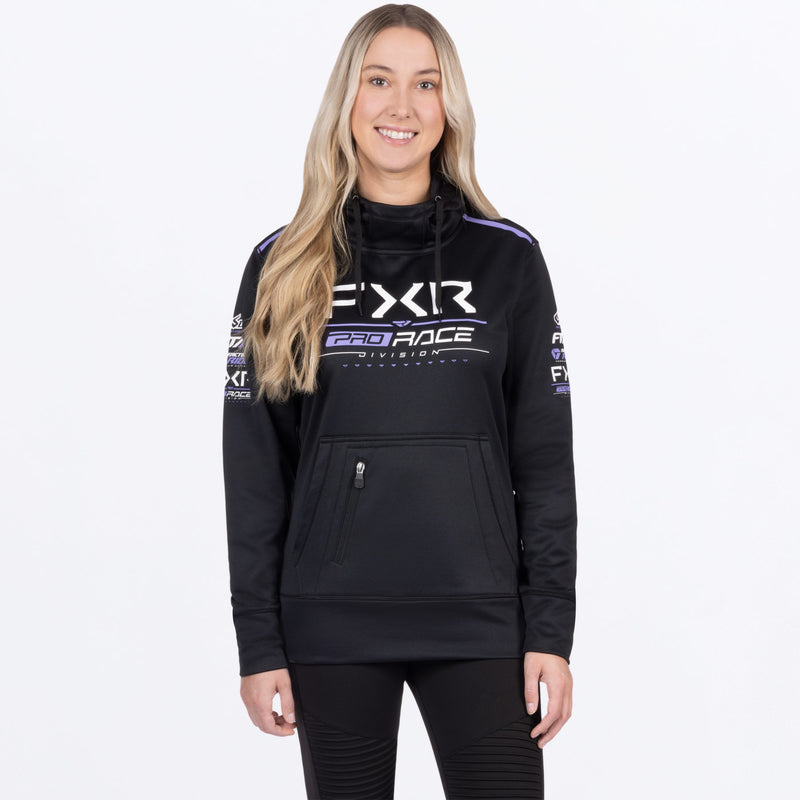 Sweat à capuche technique FXR Race Division pour femme