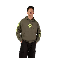 Fox Racing Elevated Oversized Pullover Hoodie - Military Green / S