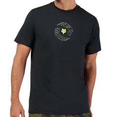 T-shirt Fox Racing Spiral Premium - Noir / S