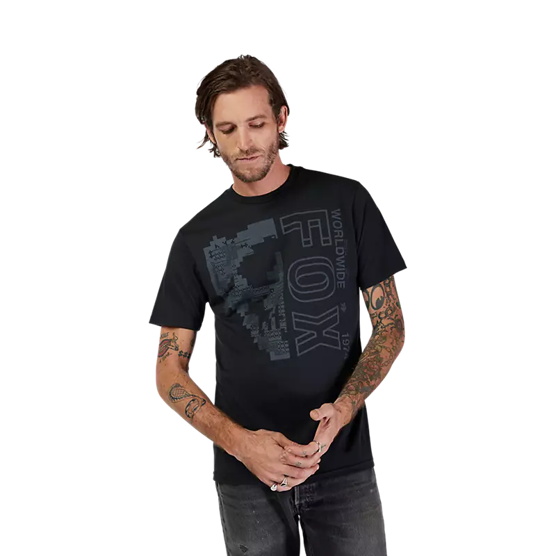 T-shirt Premium Fox Racing Image Skull