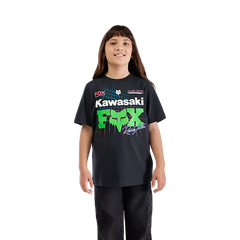 Fox Racing Youth Fox x Kawasaki Tee - Black / M