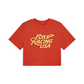 Fox Racing Women's Fox USA Baby Tee