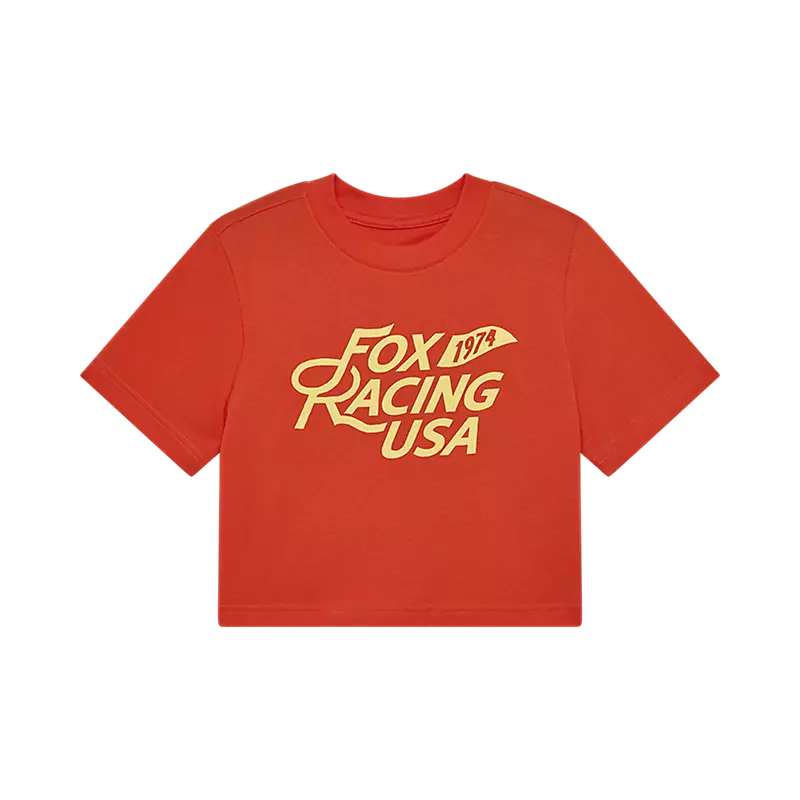 Fox Racing Women's Fox USA Baby Tee