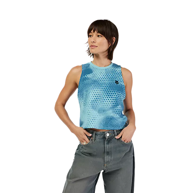 Débardeur technique de motarde AOP Fox Racing pour femme