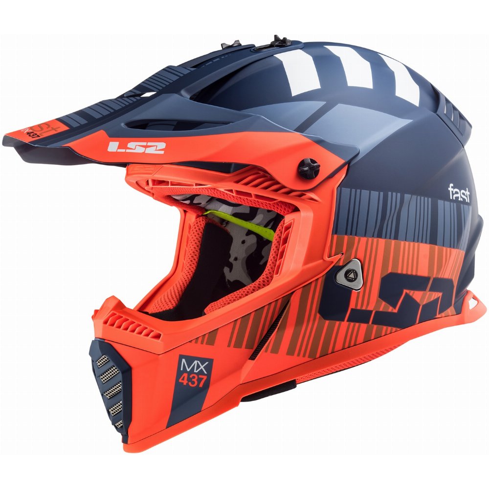 LS2 Gate XCode Motocross Helmet