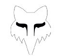 Autocollant Tête de Renard Fox Racing