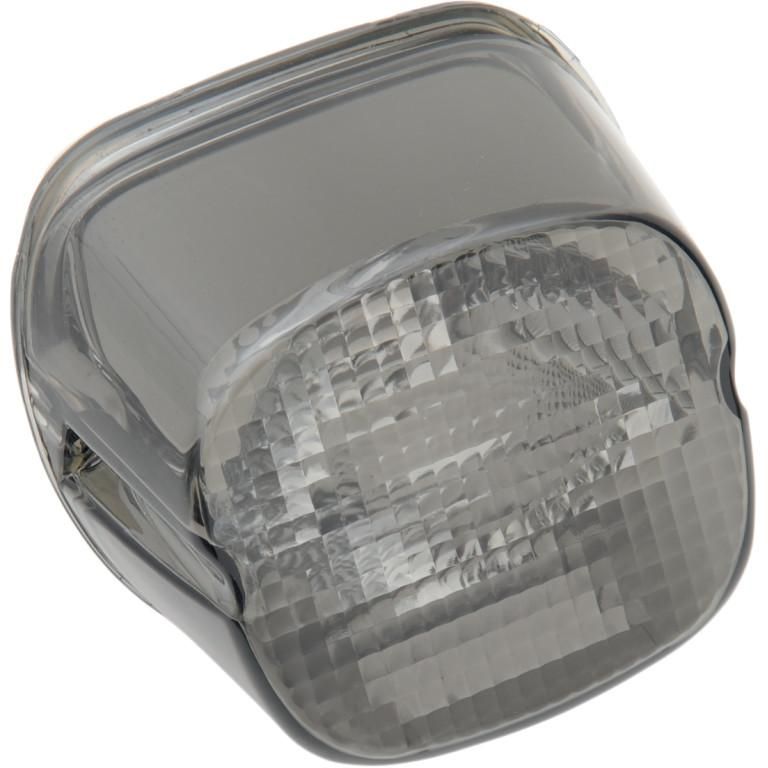 Verre de feu arrière Drag Specialties couché avec éclairage de plaque d'immatriculation inférieur