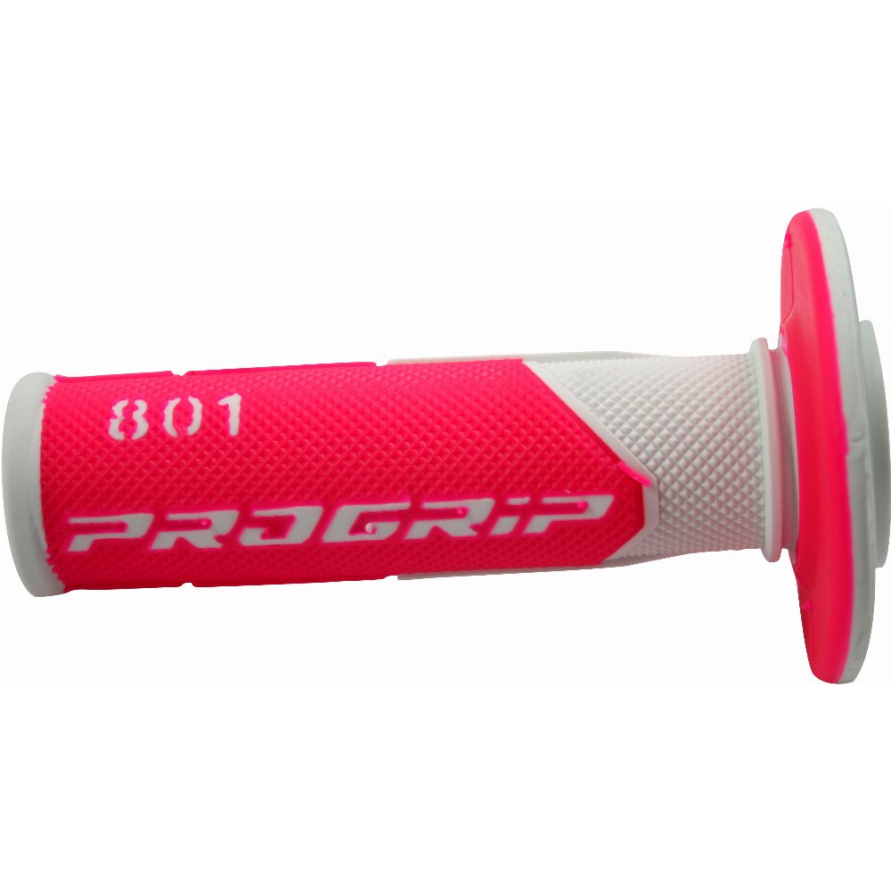 Poignées double densité tout-terrain Pro Grip 801 Fluo