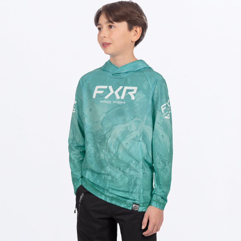 FXR Youth Derby Air UPF Pullover Hoodie