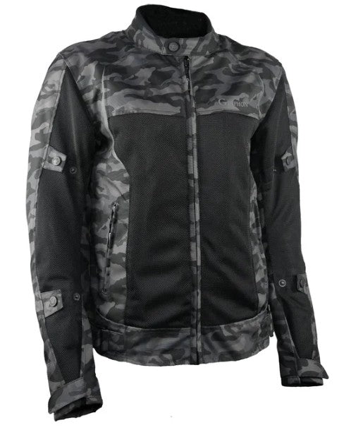 Blouson Gryphon Warrior pour femme en maille filet