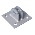 Dock Edge T Connector, Female, 9/16" Square Hole, HD, Gal