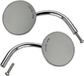 Biltwell Round Mirror Set with Perch Mount