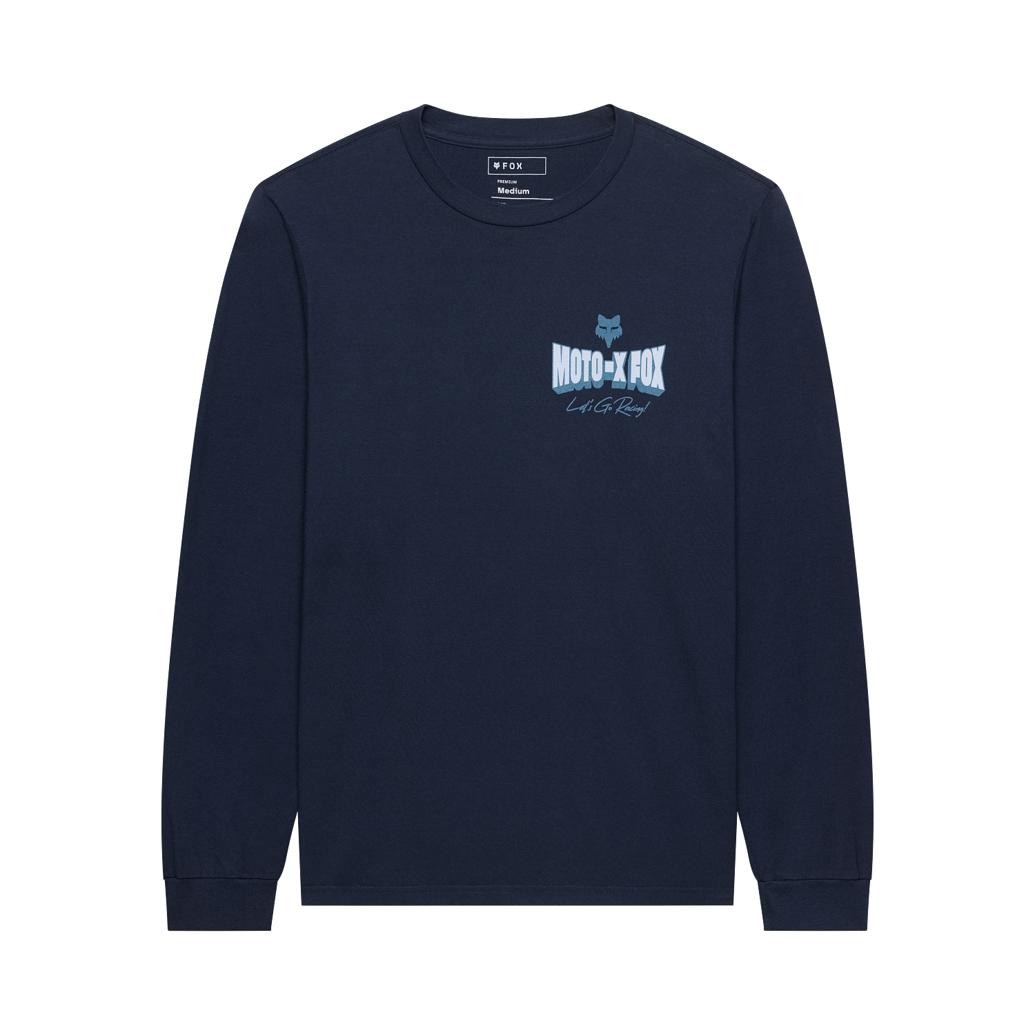 Fox Racing Go Race 195 Original Long Sleeve Tee