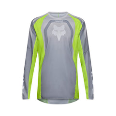 Fox Racing 180 Frame Jersey - Grey/Yellow / XS