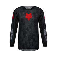 Fox Racing Youth 180 Abyss Jersey - Black / XL