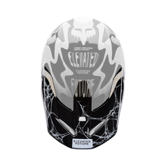 Fox Racing V1 Helmet Visor - Diffuse SE Black / XS