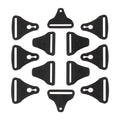 Kit de boucles Leatt C-Frame (2 pièces)