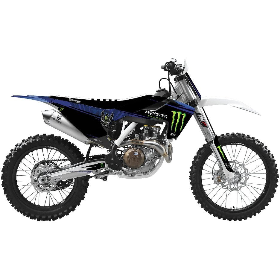 D'cor Visuals Monster Energy Complete Dirt Bike Graphics Kit
