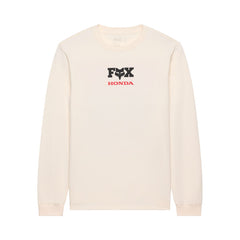 Fox Racing Honda 195 Original Longsleeve Tee - Off White / XL