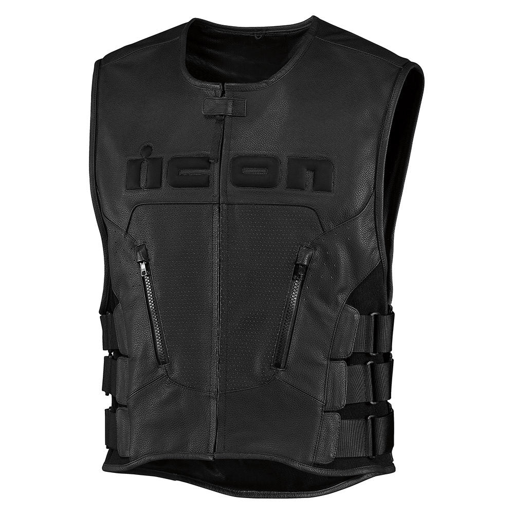 Gilet en Cuir D3O Icon Regulator
