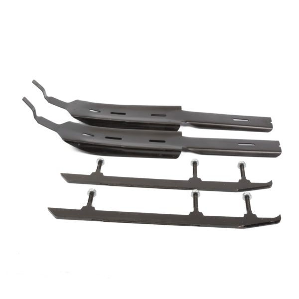 Kit de barres d'usure complètes semi-agressives SnowTracker pour skis de seconde monte