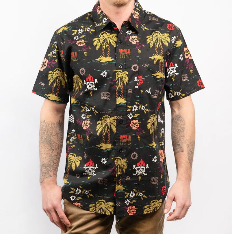 Chemise boutonnée Tribe Fasthouse (liquidation)