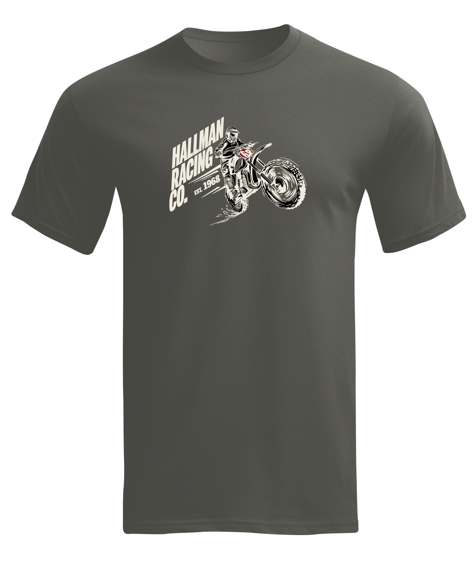 T-shirt Hallman Racing Roostin