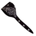 Schampa Old School Bandana (Black/Paisley)