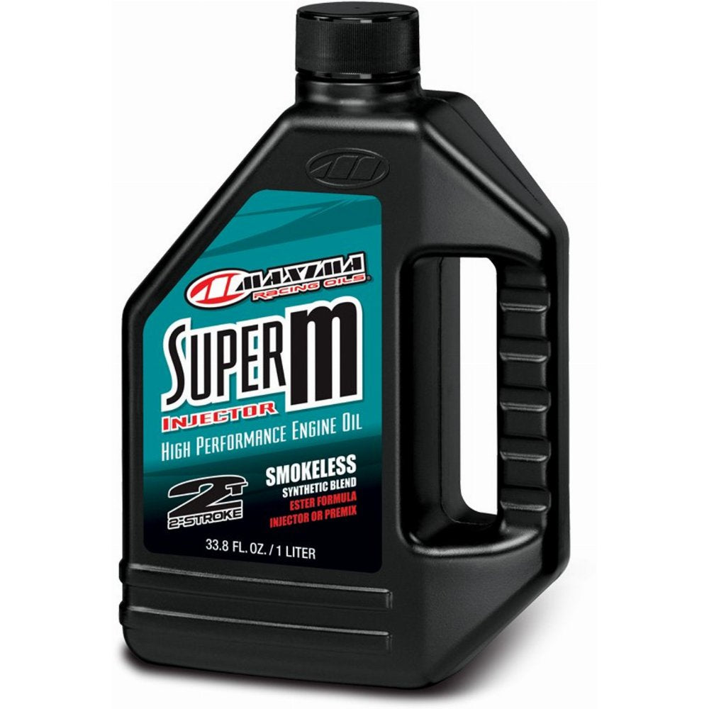 Huile moteur 2 temps synthétique à base d'ester Maxima Super M Injector ou Premix