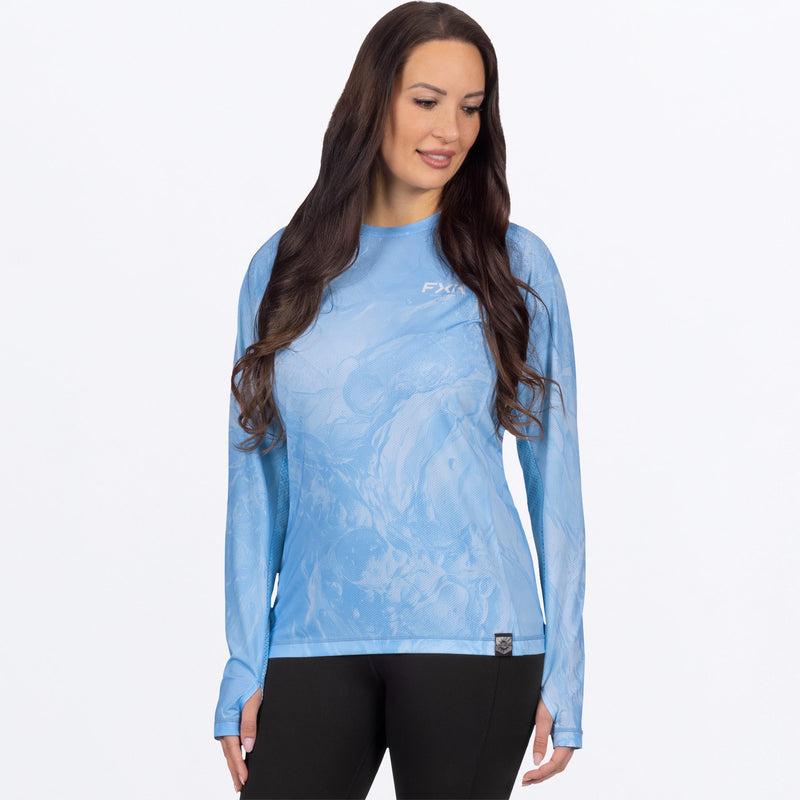 FXR Women's Derby Undertow Air UPF Longsleeve