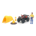 New-Ray Toys Ensemble de camping Polaris Sportsman XP1000