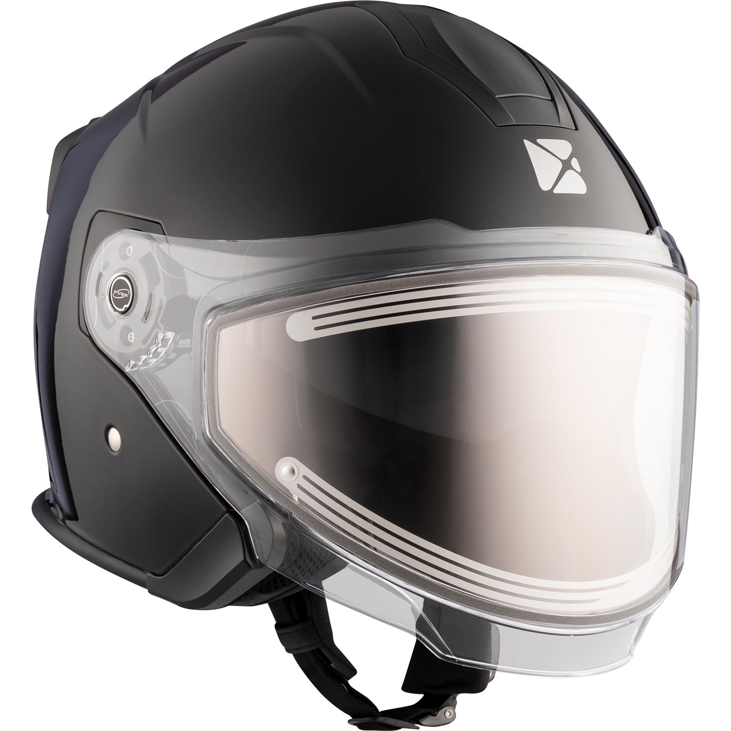 Casque CKX Razor RSV à lentille électrique pleine vue et à face ouverte