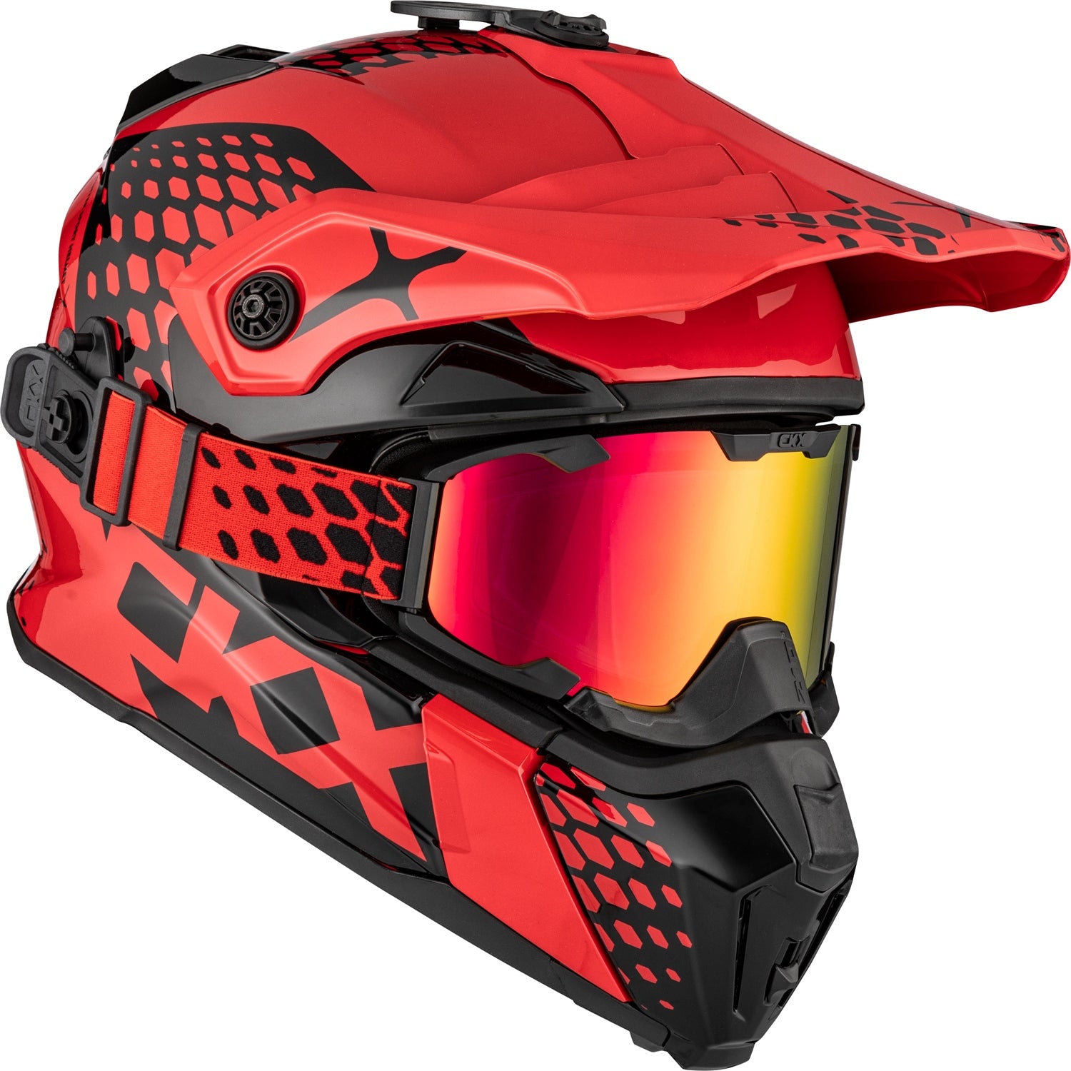 CKX Titan Original Viper Helmet w/ Dual Lens Goggle