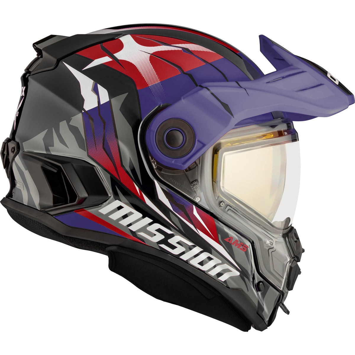 CKX Mission AMS Claw Electric Lens Full Face Helmet