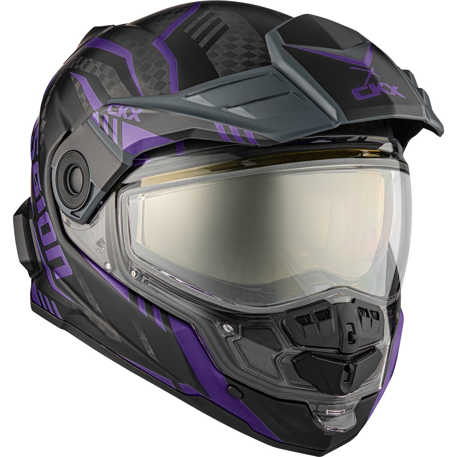 CKX Mission AMS Carbon Code Double Lens Full Face Helmet