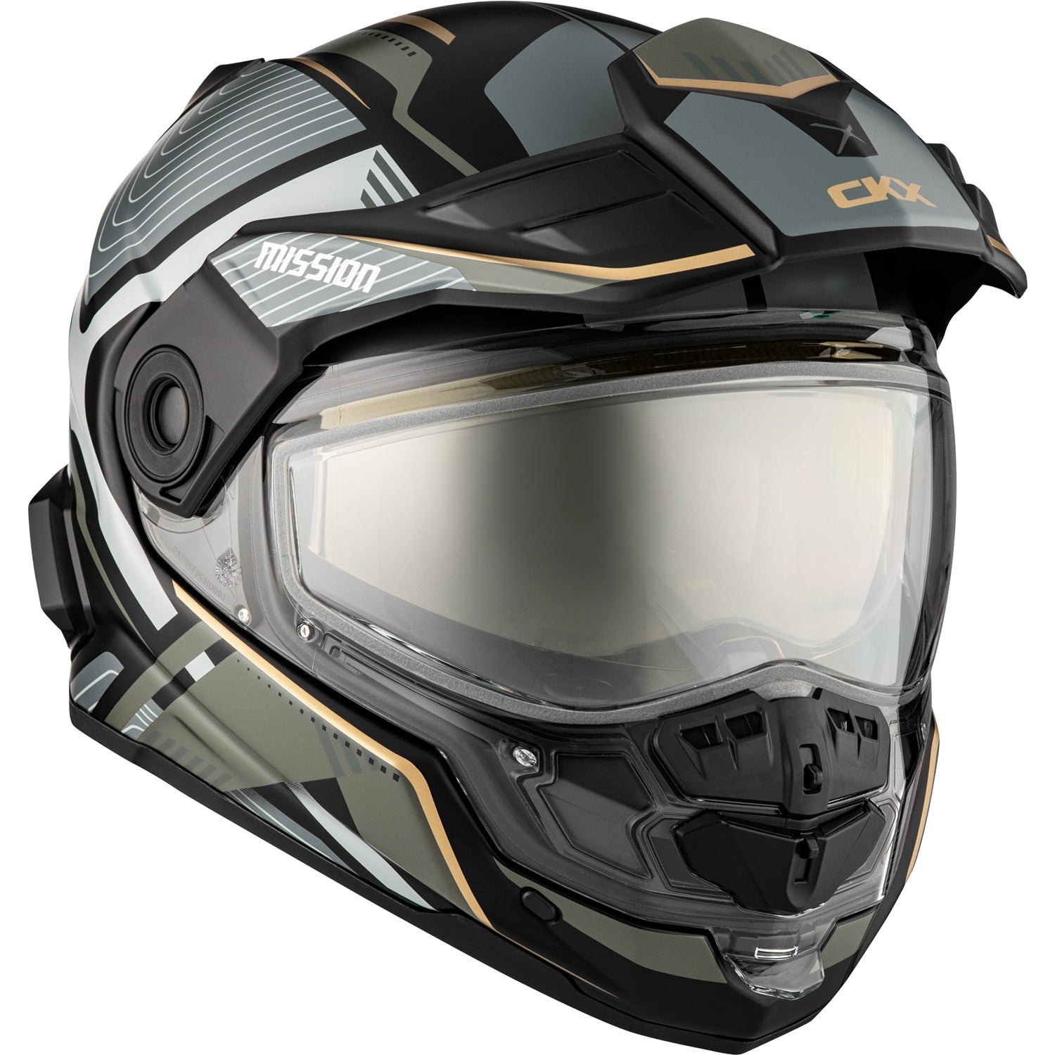 Casque intégral CKX Mission AMS Verve à double écran