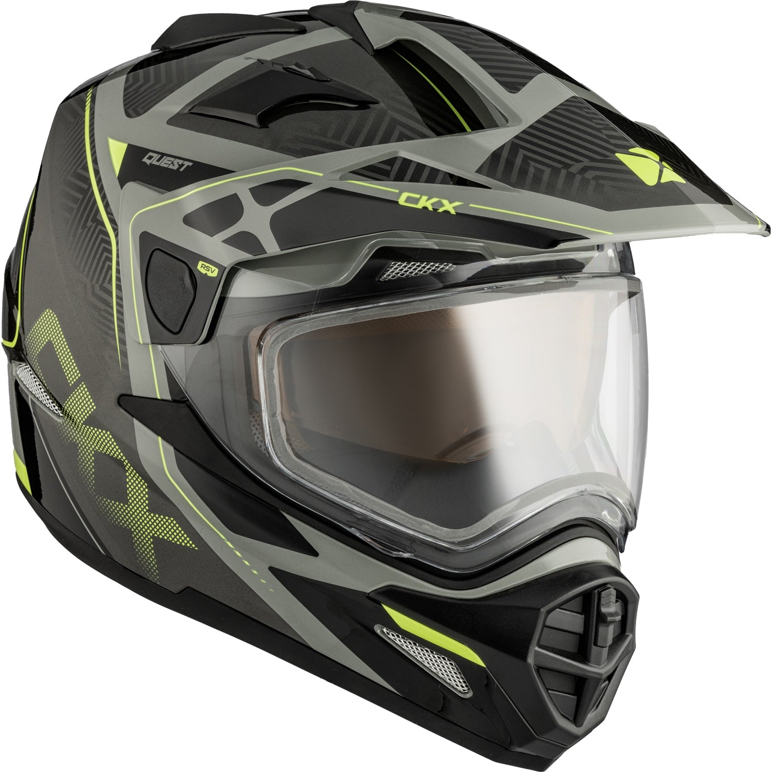CKX Quest RSV Gloom Double Lens Dual Sport Helmet