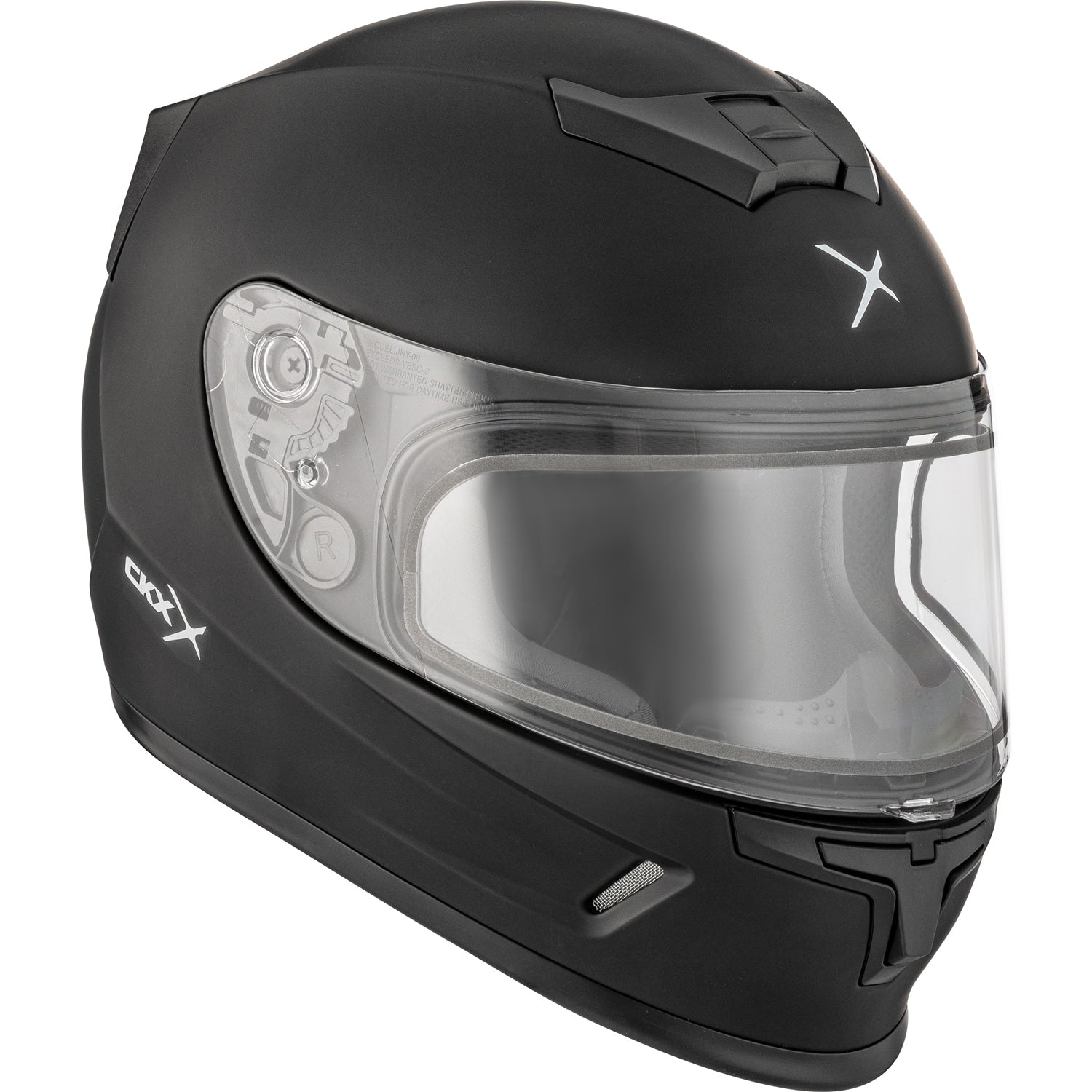CKX Youth RR24Y Solid Double Lens Full Face Helmet