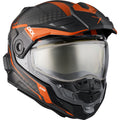 Casque intégral CKX Mission AMS Carbon Fury avec lentille électrique