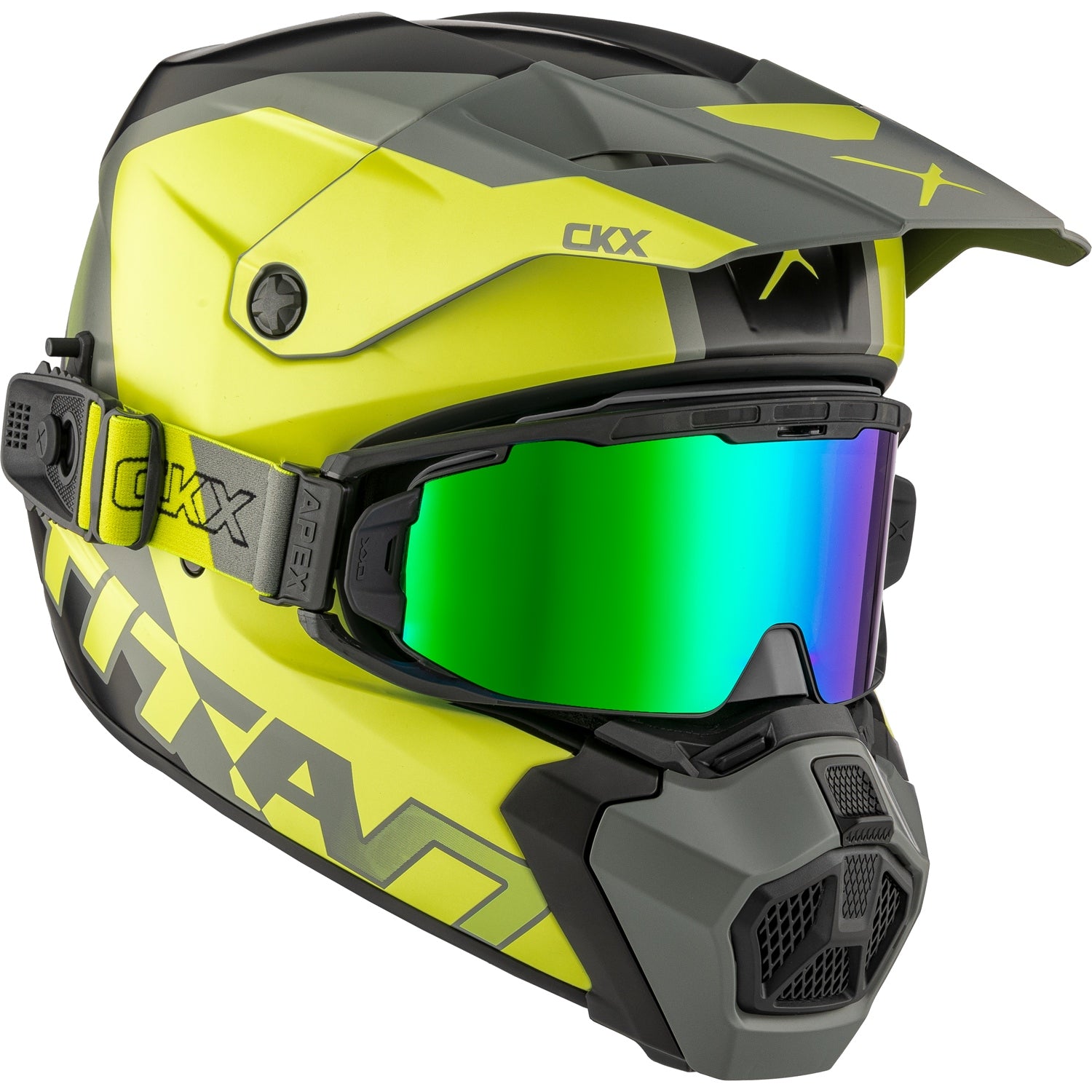 CKX Titan AMS Nunavut Helmet w/ Dual Lens Goggle