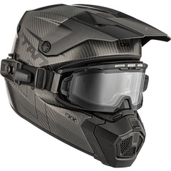 CKX Titan AMS Pro Helmet with Apex Goggle - Matte Carbon Black / 2XL