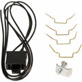 EMGO Lucas-Style Motorcycle Headlight Shell Hardware Kit