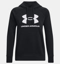Sweat à capuche Under Armour Rival Fleece Big Logo pour femme