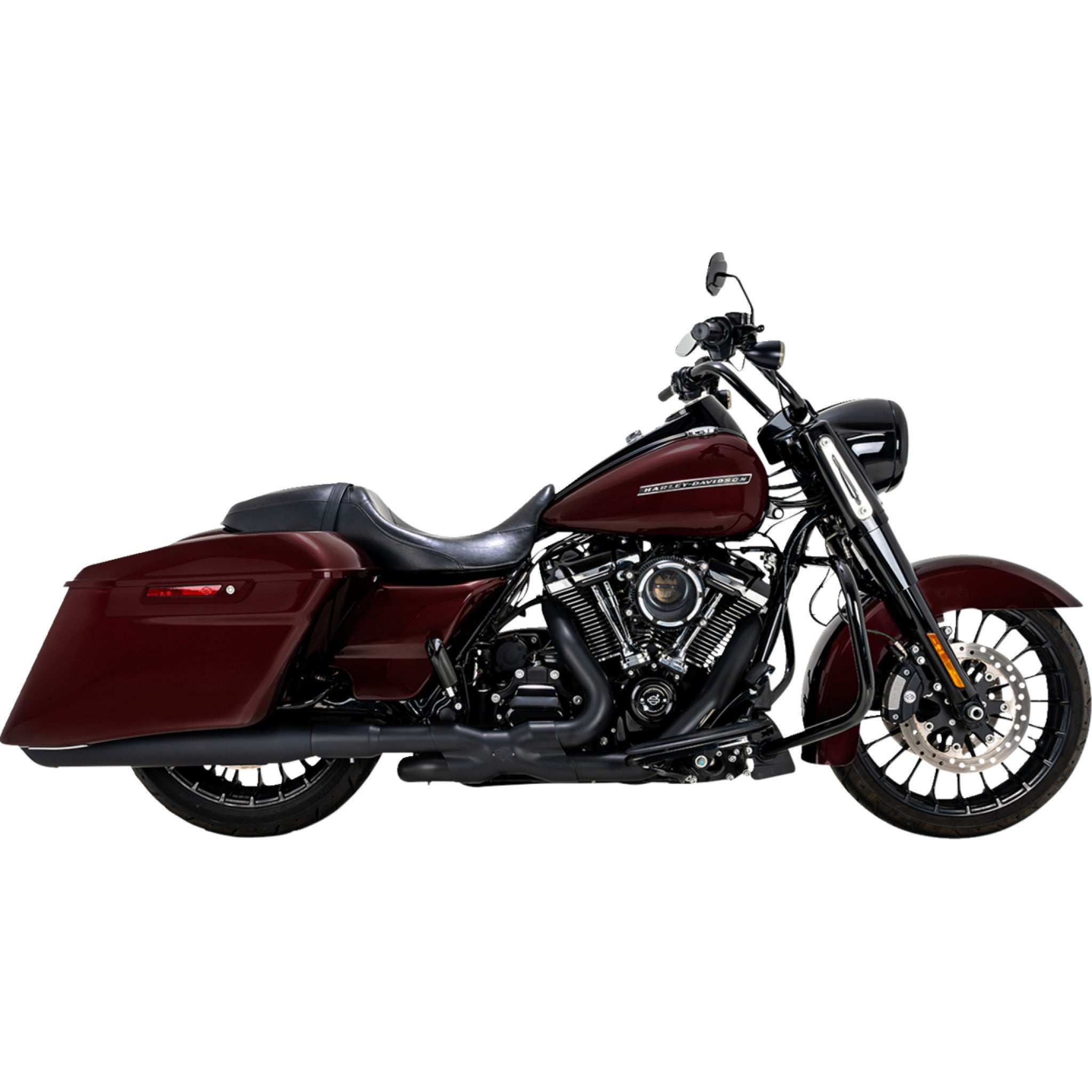 Pots d'échappement Vance & Hines Twin Slash ronds de 4"