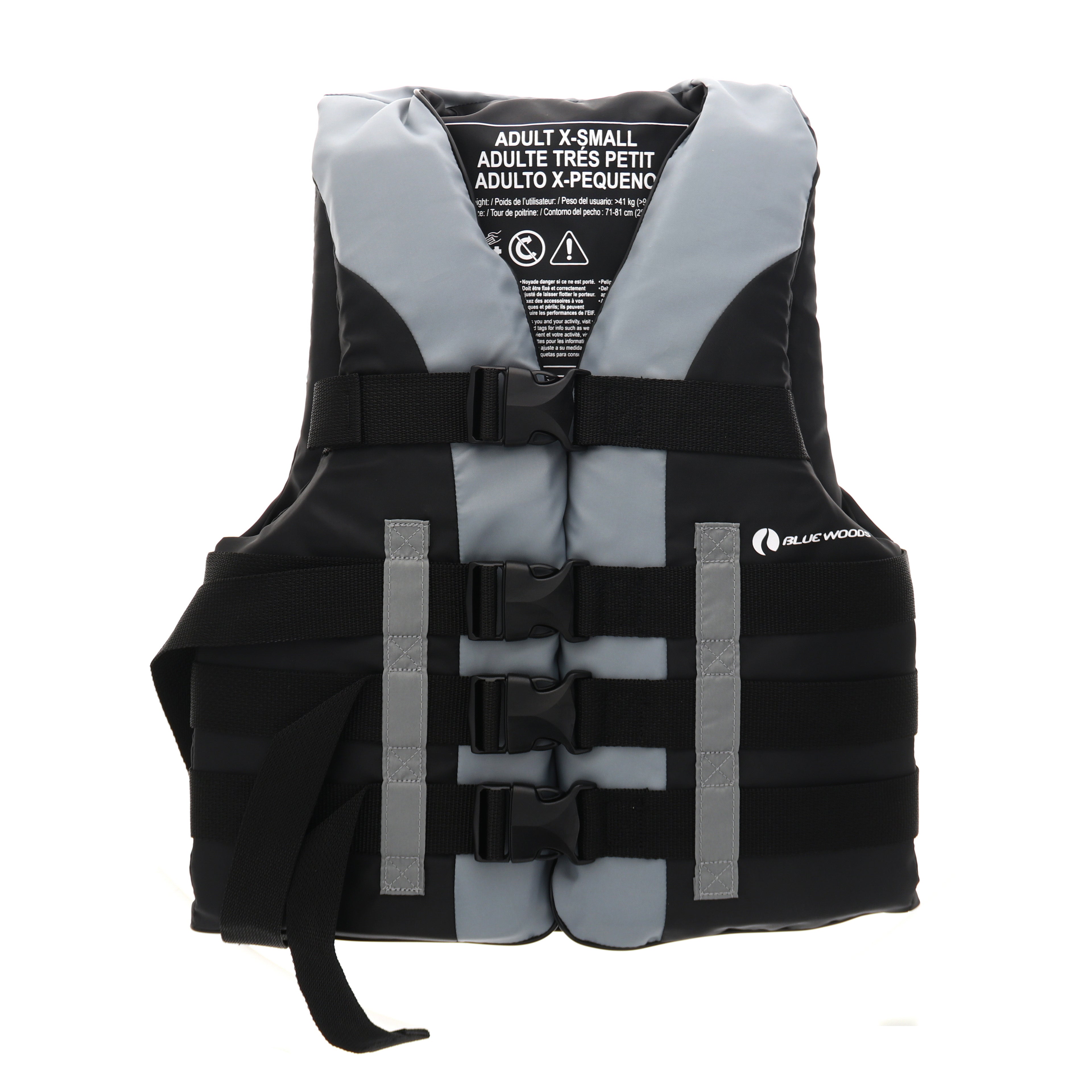 Blue Woods 4 Buckle Life Vest