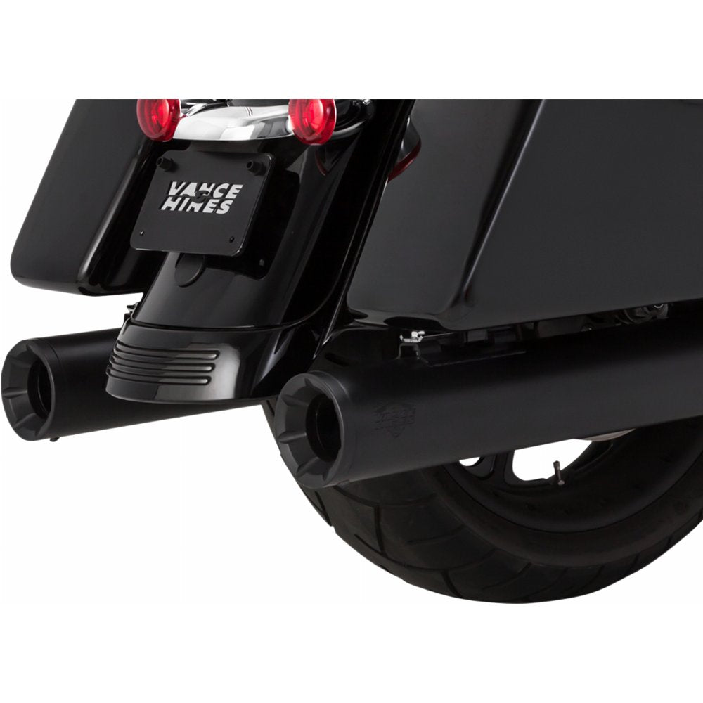 Échappement Slip-On Eliminator 400 de 4 pouces de Vance & Hines pour Harley Davidson