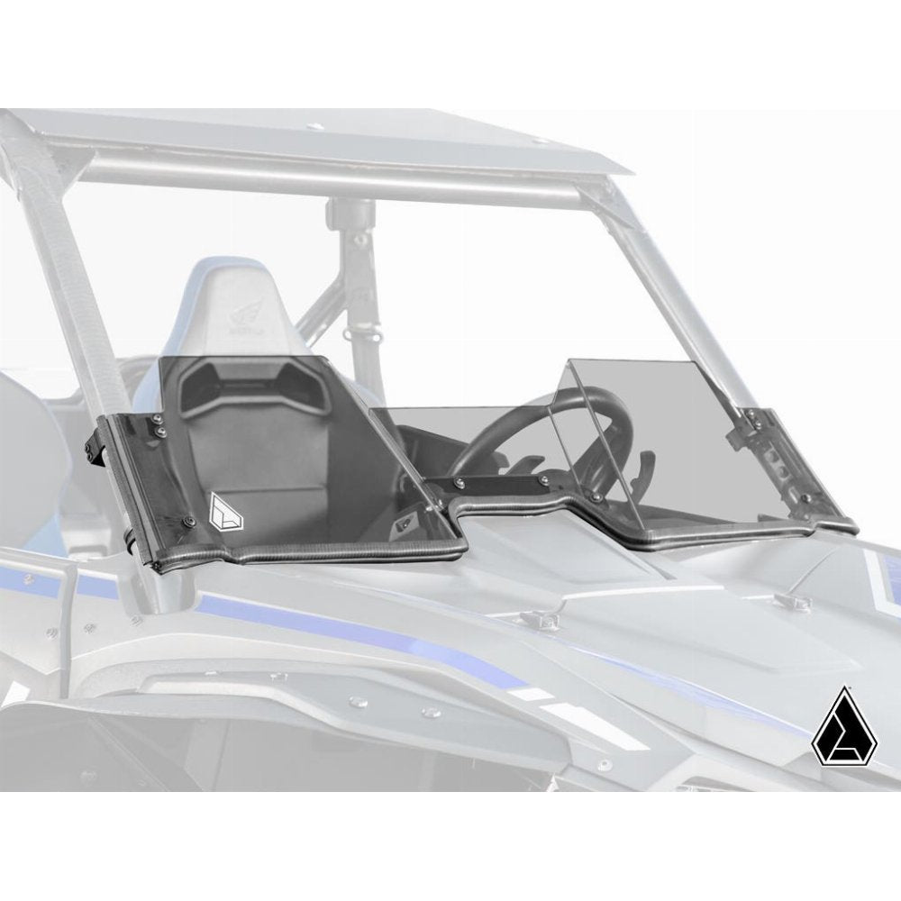 Assault Industries Polycarbonate Half Front Windshield