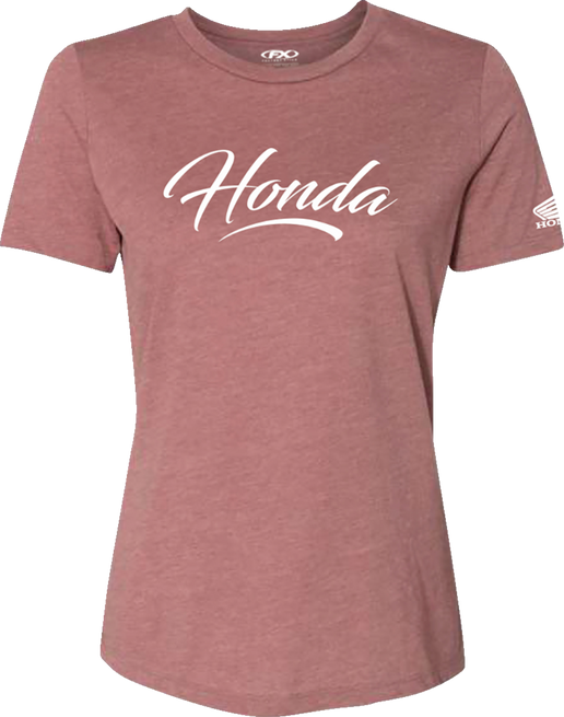 T-shirt femme Honda Script Factory Effex