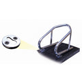 Erickson Removable Chrome Wheel Chock, 6"