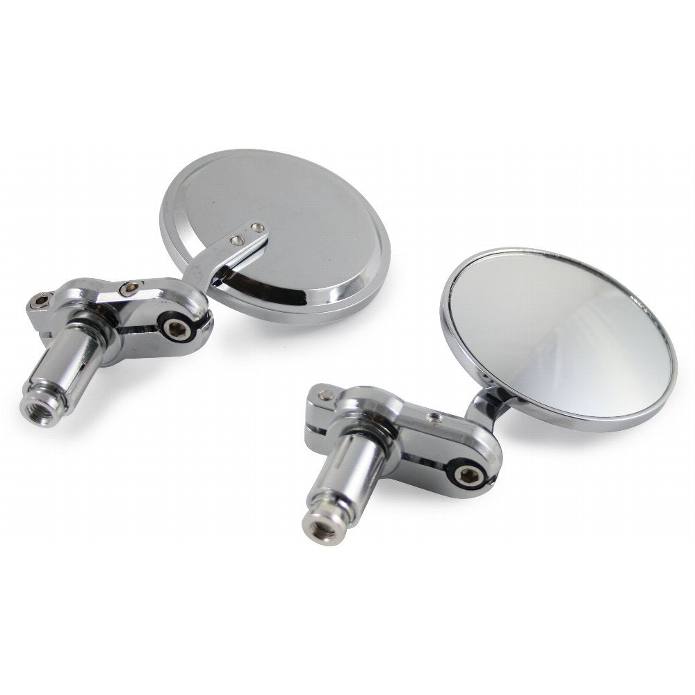 Toxic Handlebar End Round Mirrors